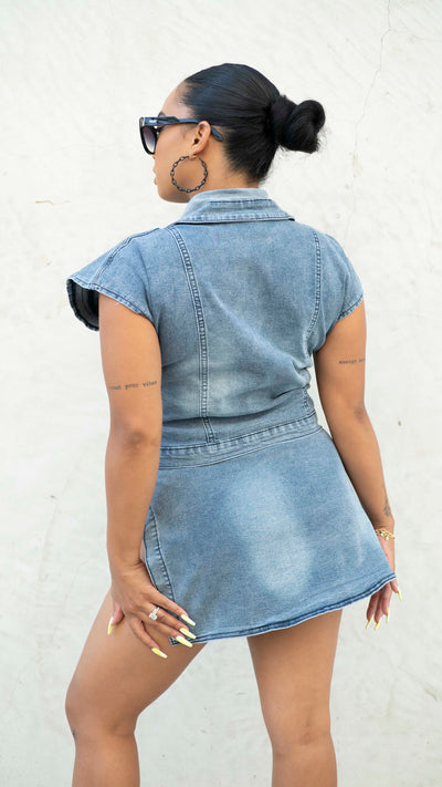 Denim Vest Jacket